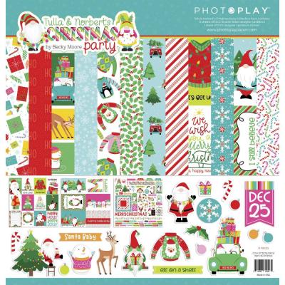 PhotoPlay Tulla & Norbert's Christmas Party Designpapier - Collection Pack
